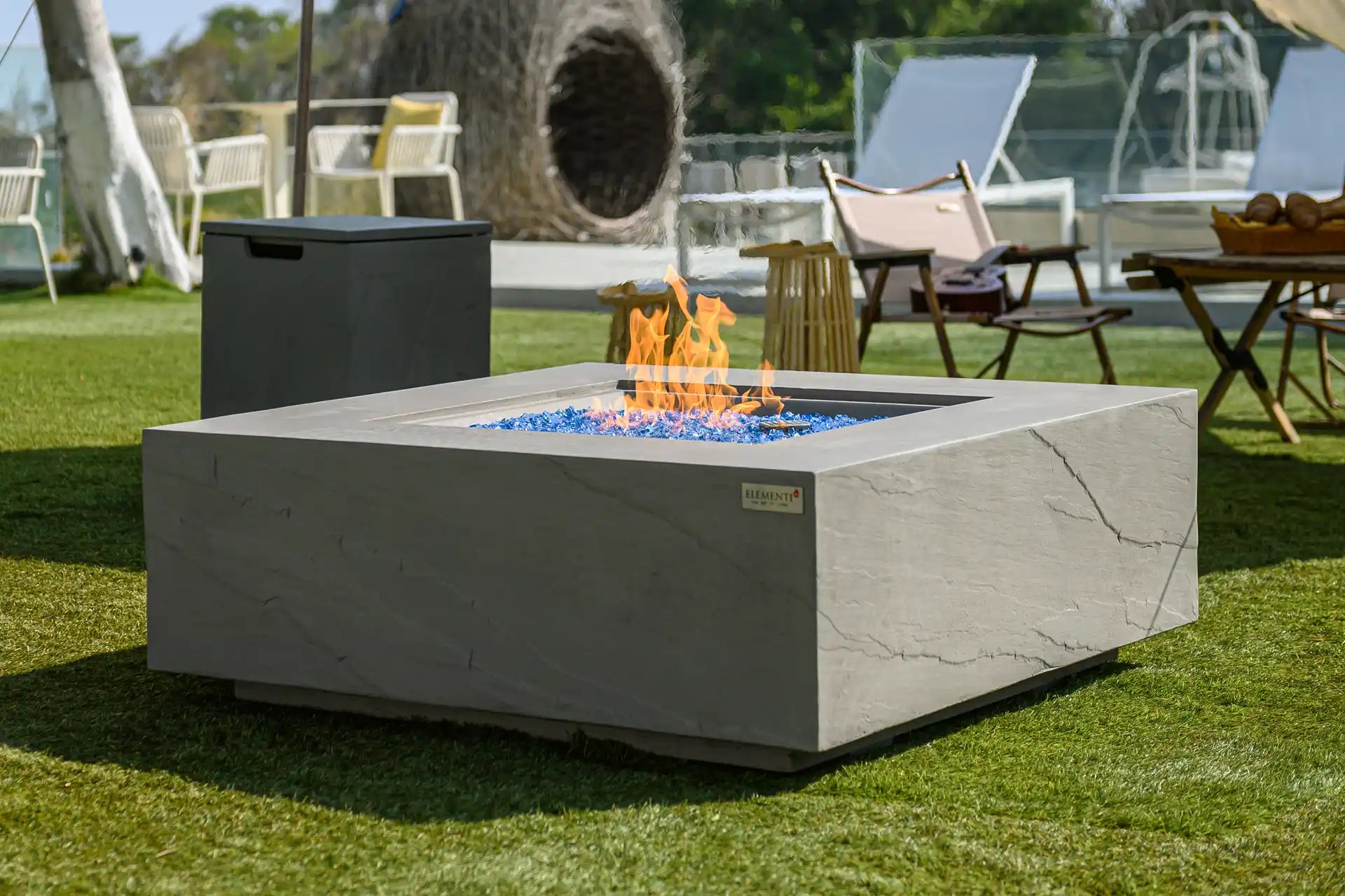 Elementi capertee vuurtafel gas