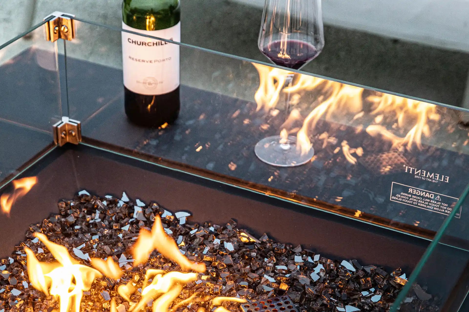 Elementi roraima vuurtafel gas