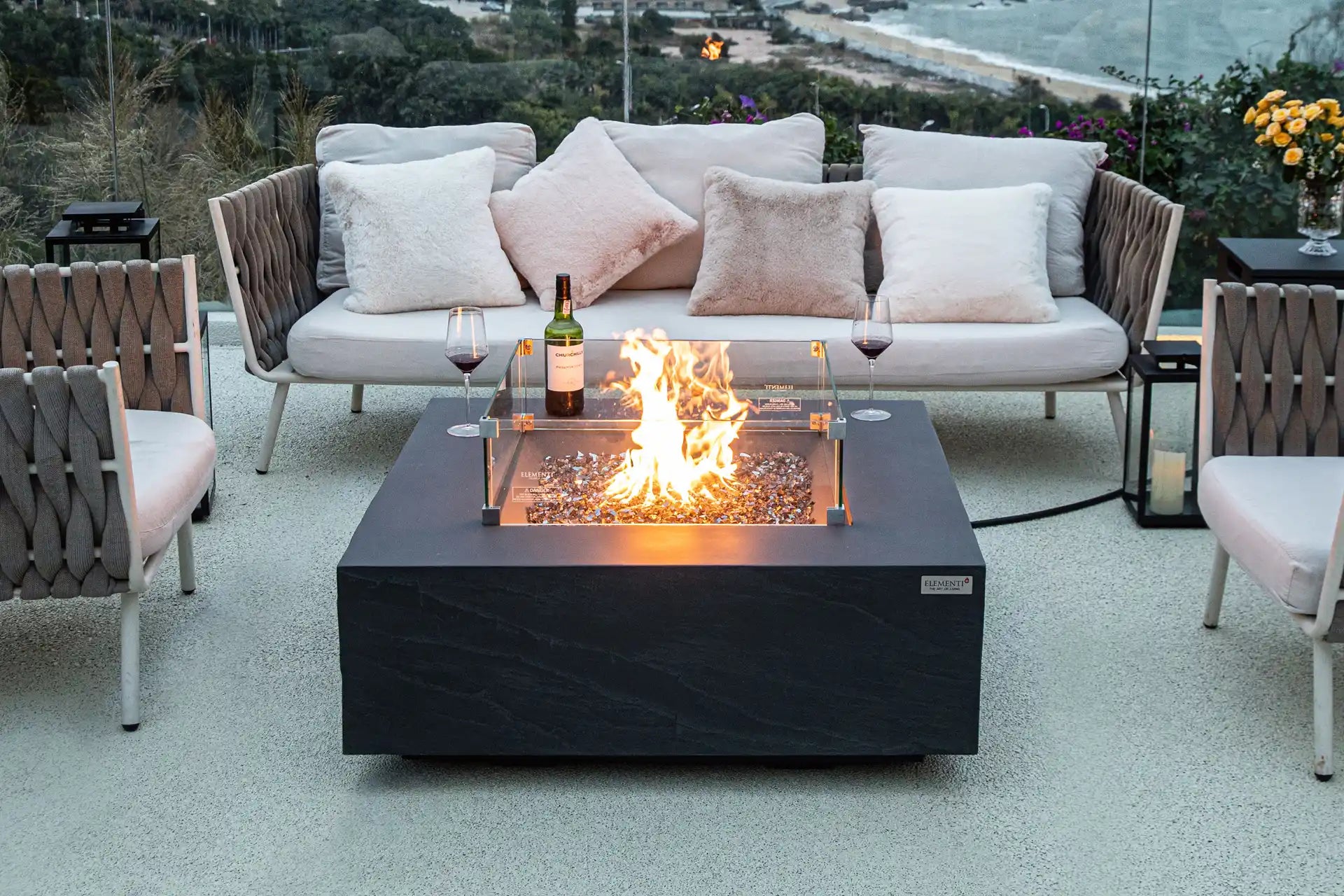 Elementi roraima vuurtafel gas