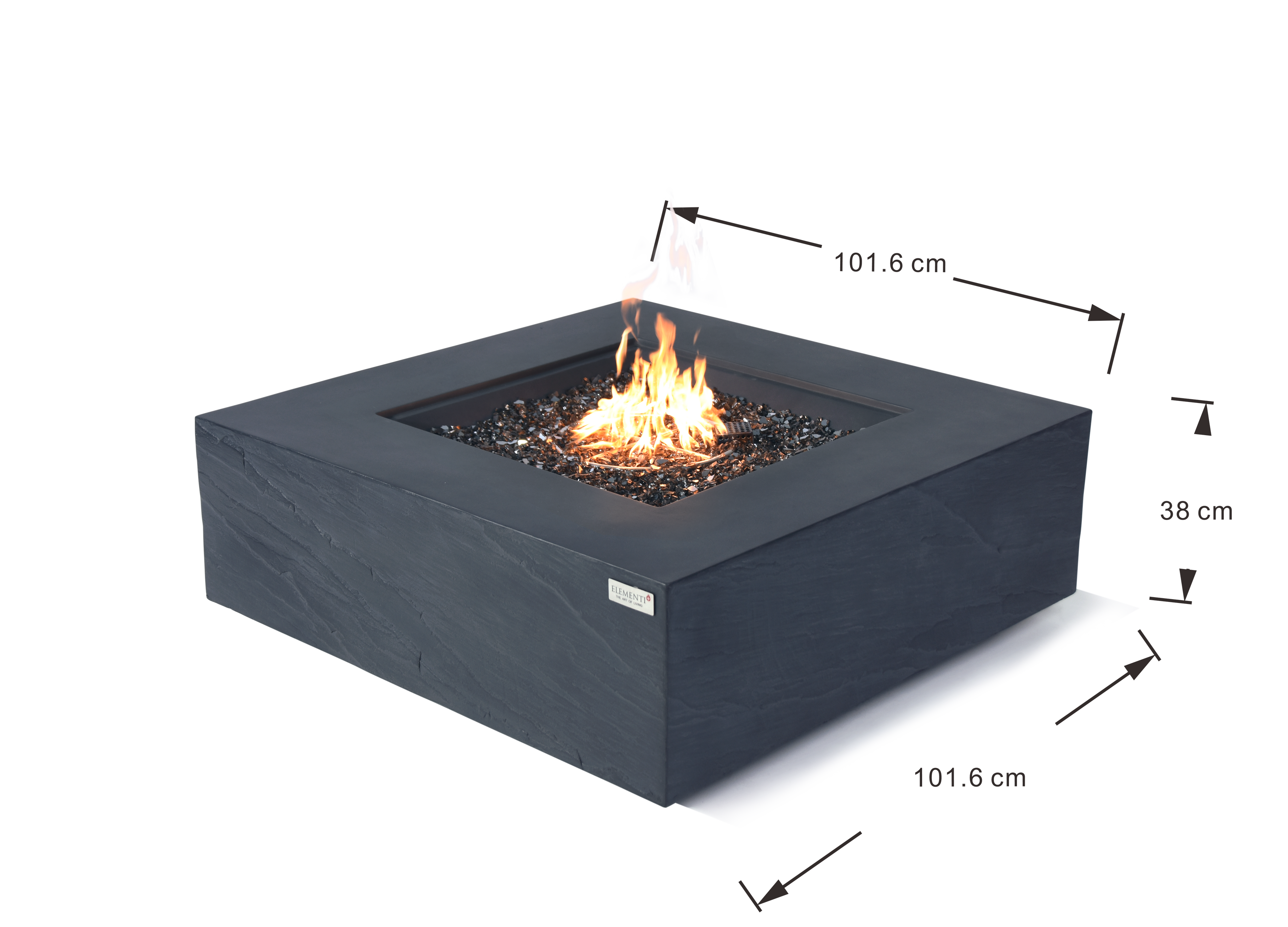 Elementi roraima vuurtafel gas