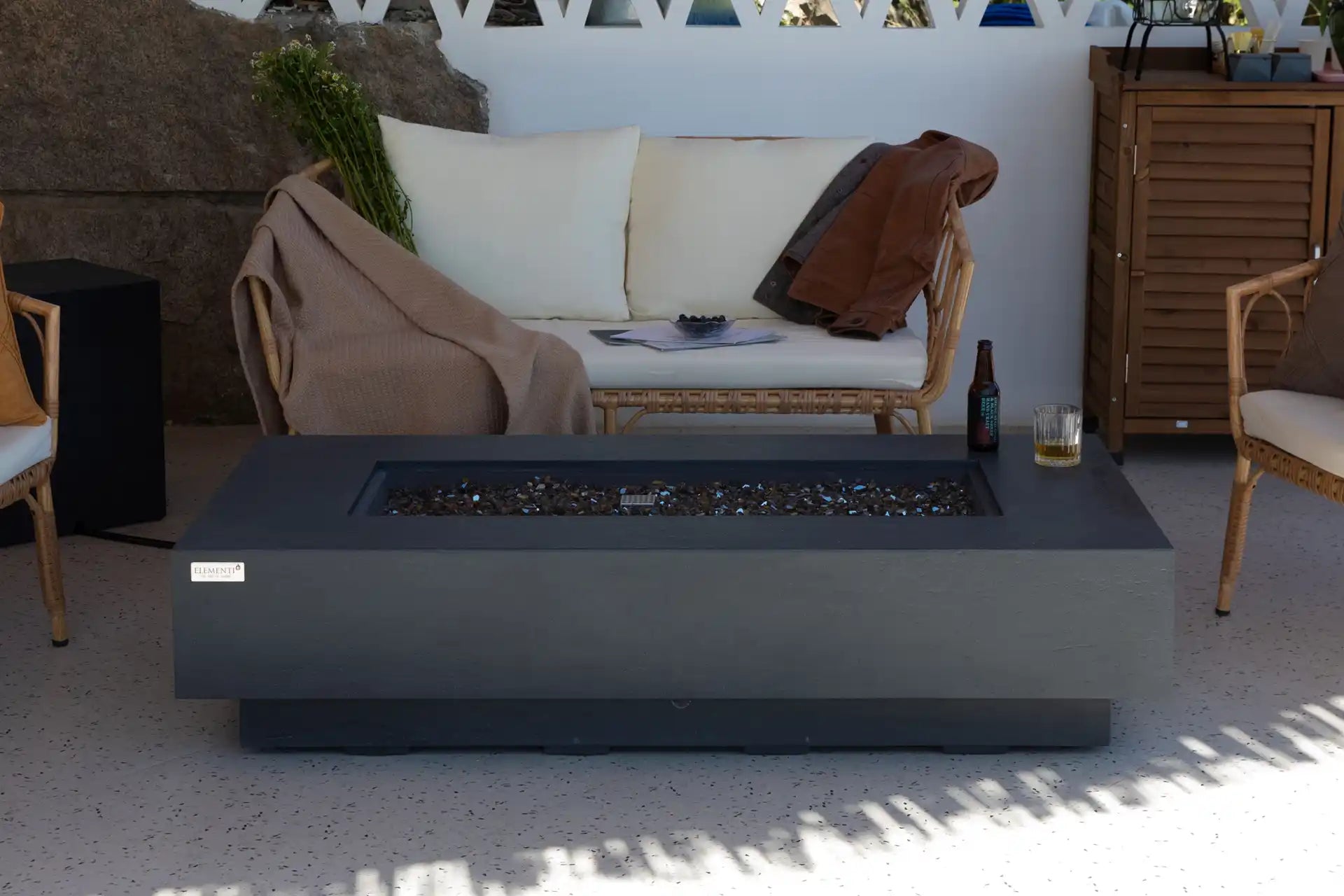 Elementi positano vuurtafel gas