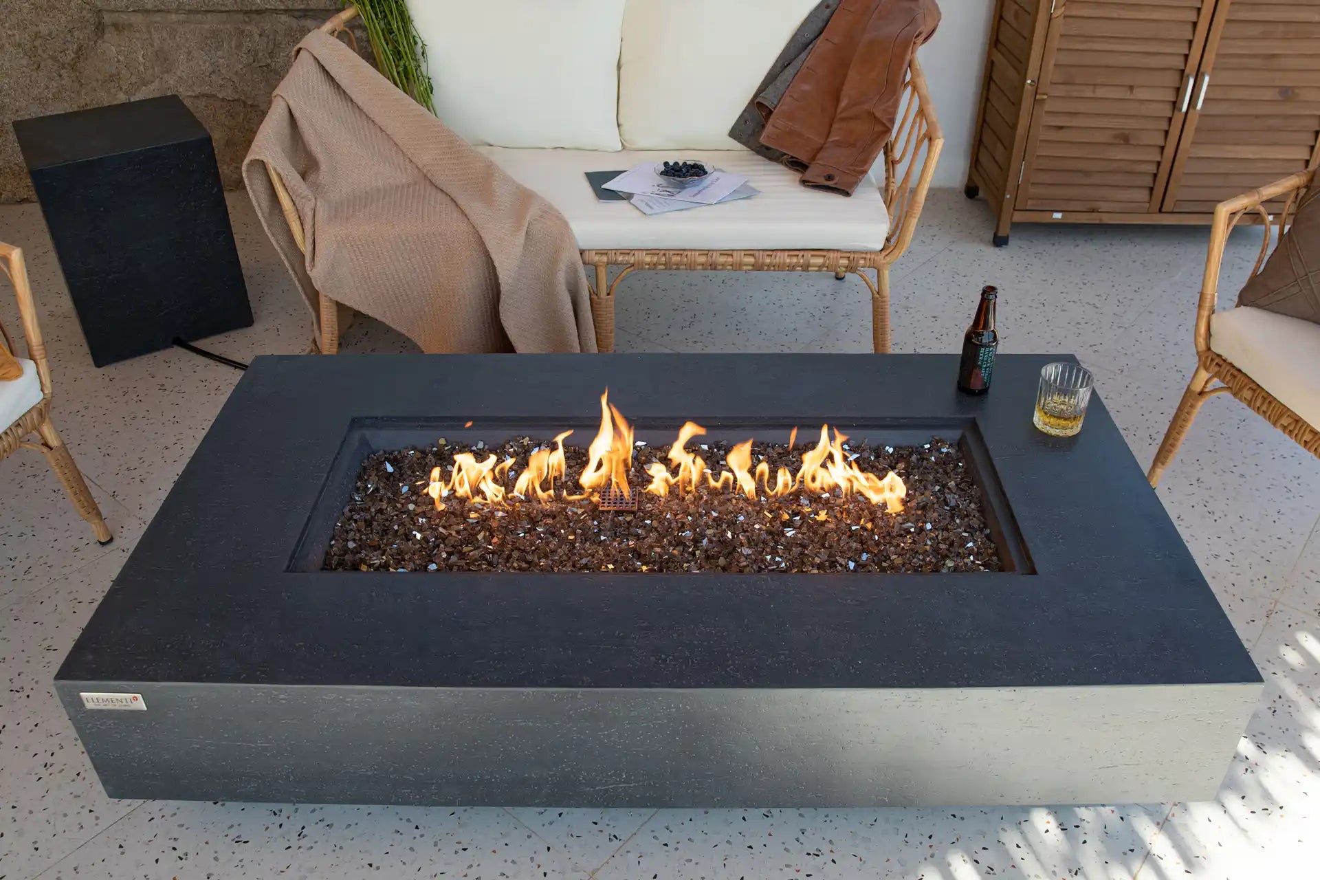 Elementi positano vuurtafel gas