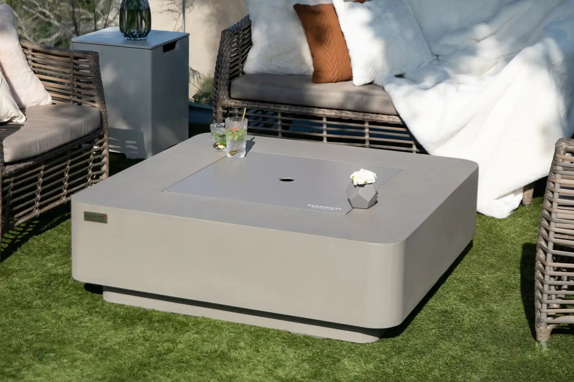 Elementi lucerne vuurtafel gas