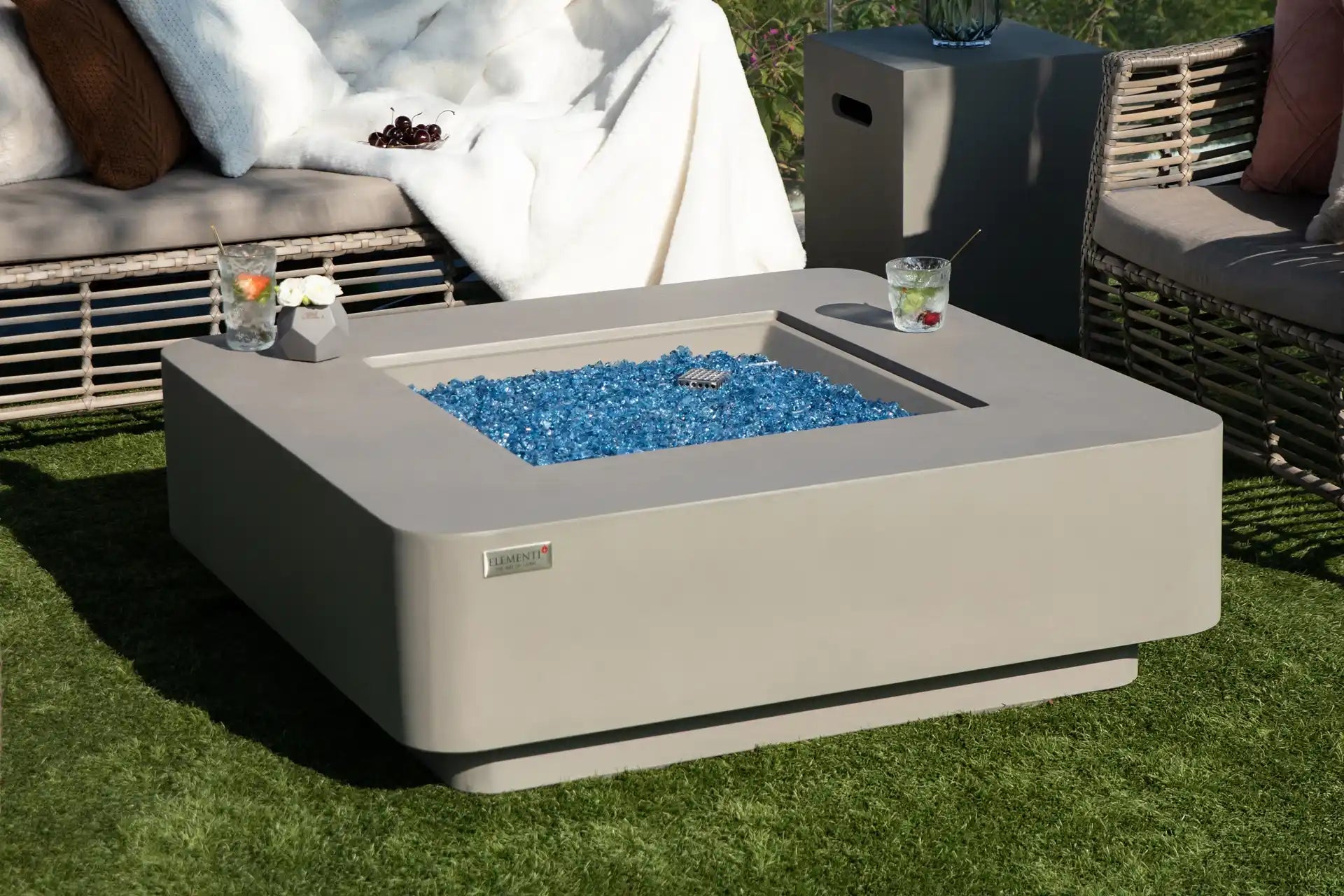 Elementi lucerne vuurtafel gas