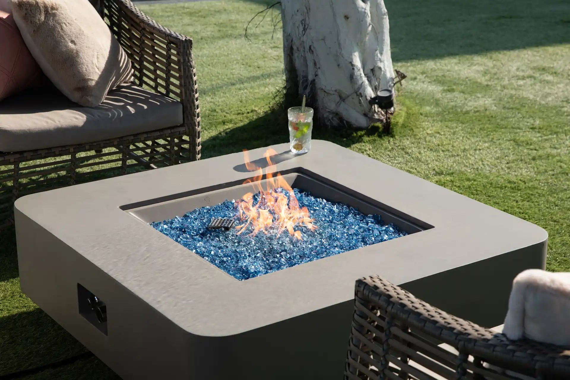 Elementi lucerne vuurtafel gas