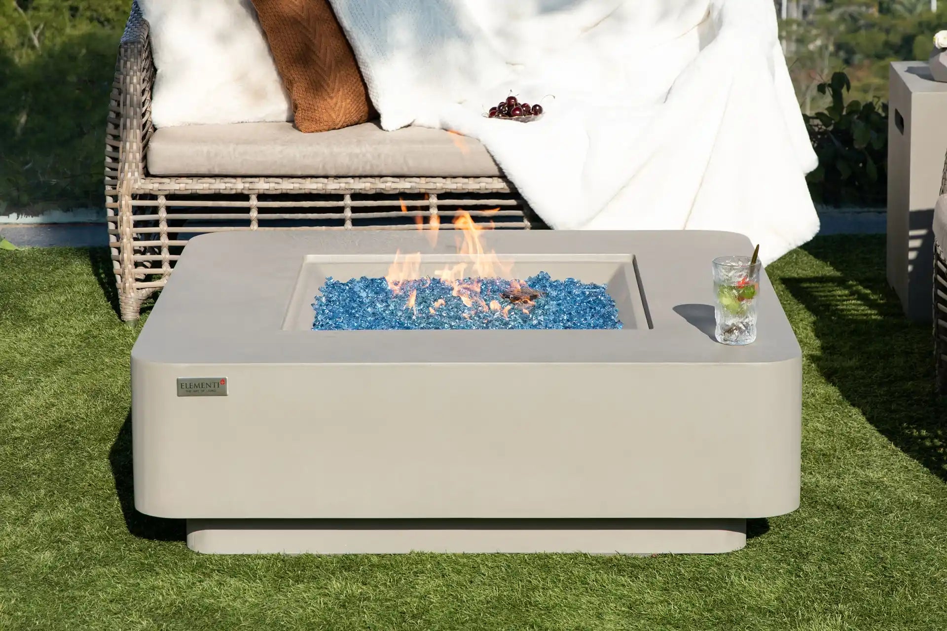 Elementi lucerne vuurtafel gas