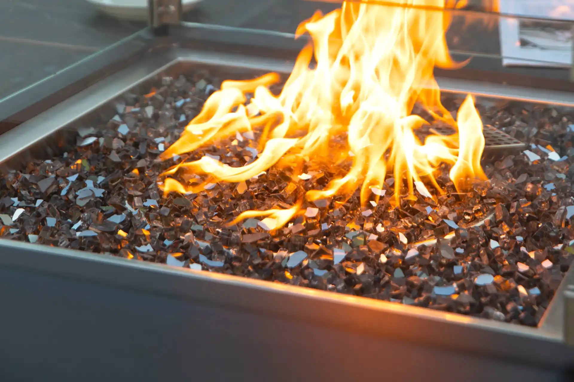 Elementi sofia porselein vuurtafel gas