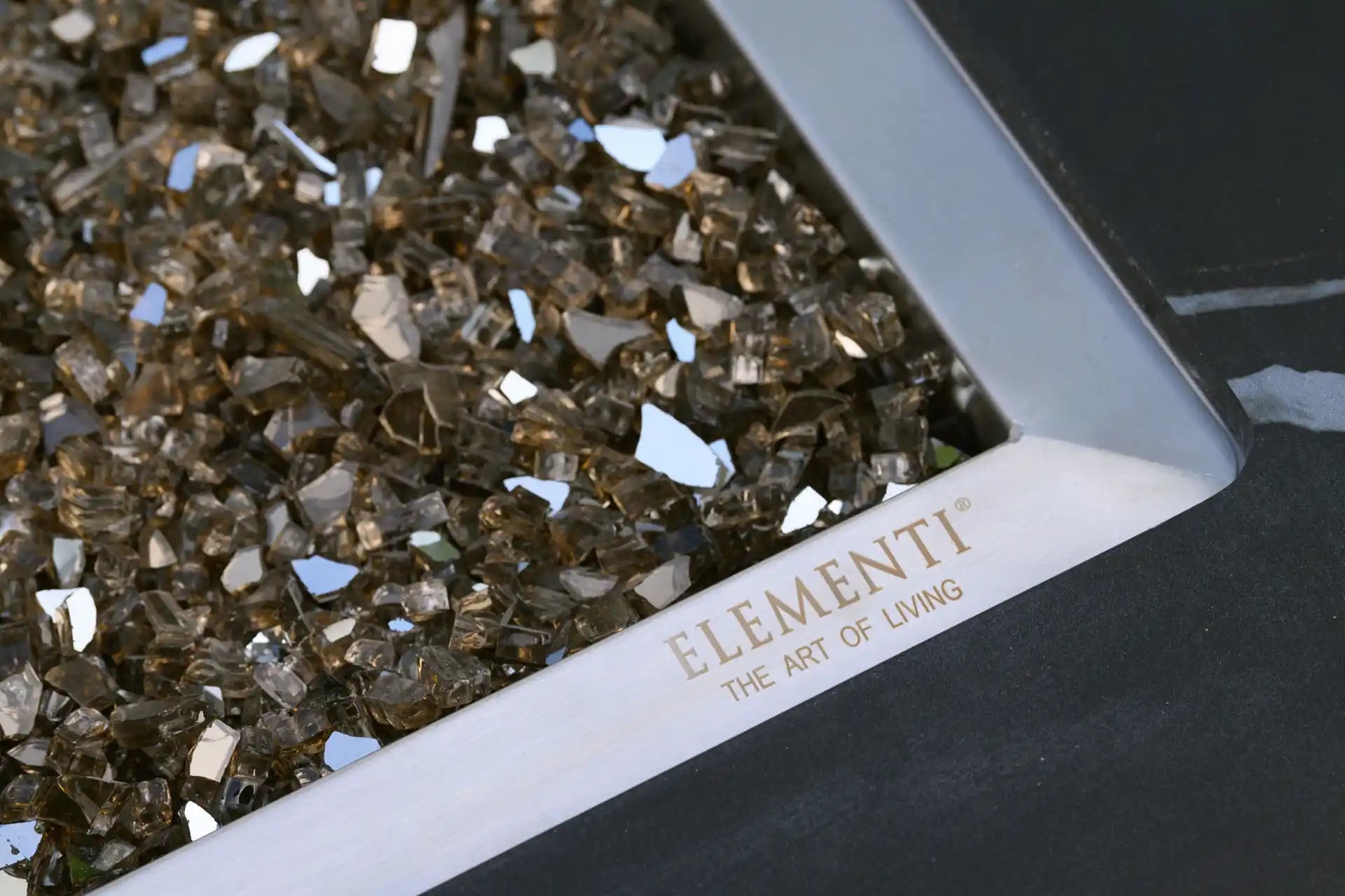 Elementi varna porselein vuurtafel gas