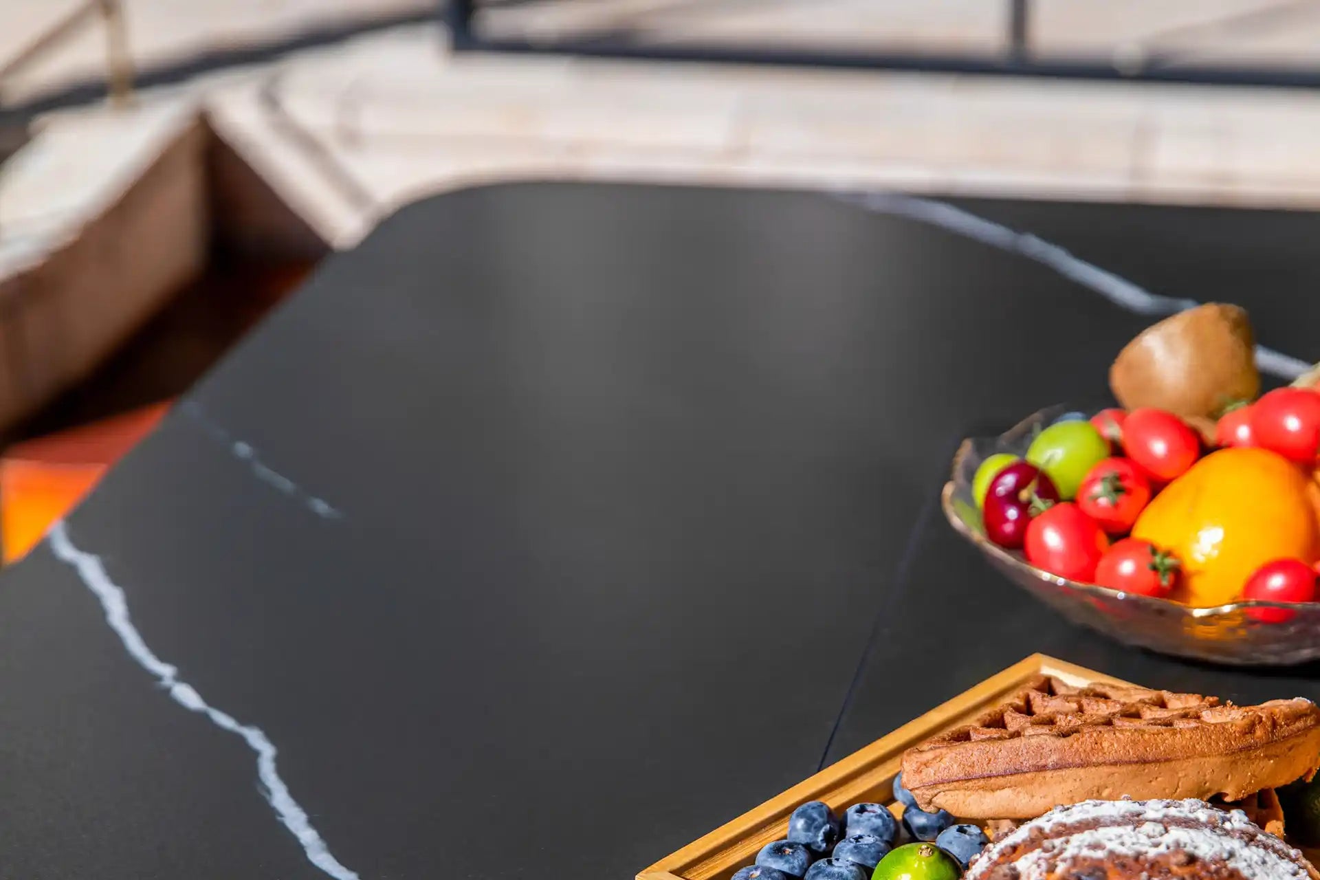 Elementi brugge porselein vuurtafel gas