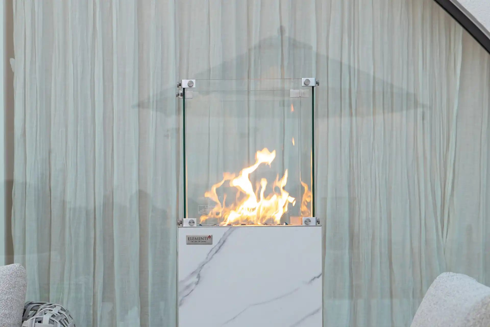 Elementi yukon wit porselein gashaard