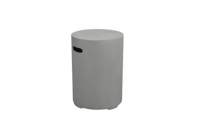 Elementi gasfles cover lichtgrijs rond 45cm