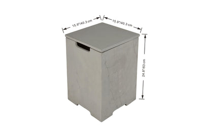 Elementi gasfles cover vierkant 45cm