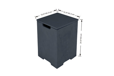 Elementi gasfles cover vierkant 45cm