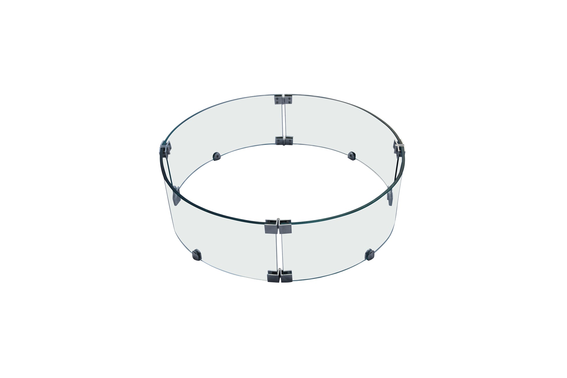 Elementi glazen windscherm rond 76cm