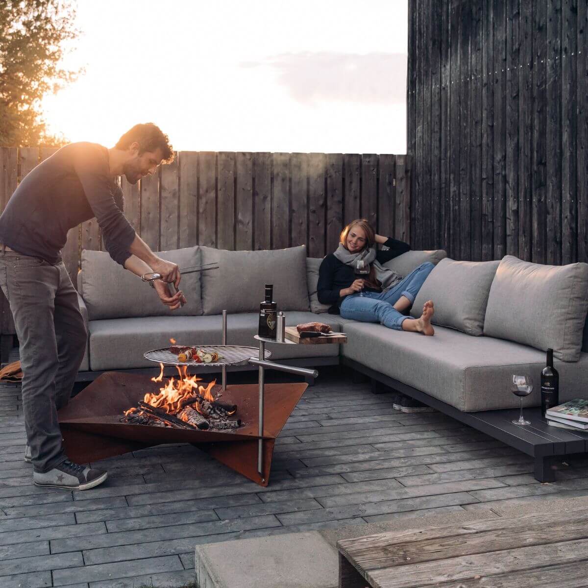 Höfats Triple 120 Grillset