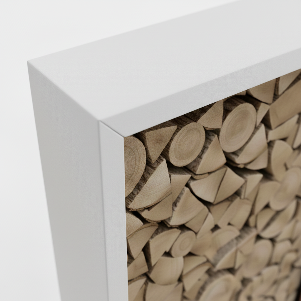 Houtopslag wit gepoedercoat 180x80x40cm