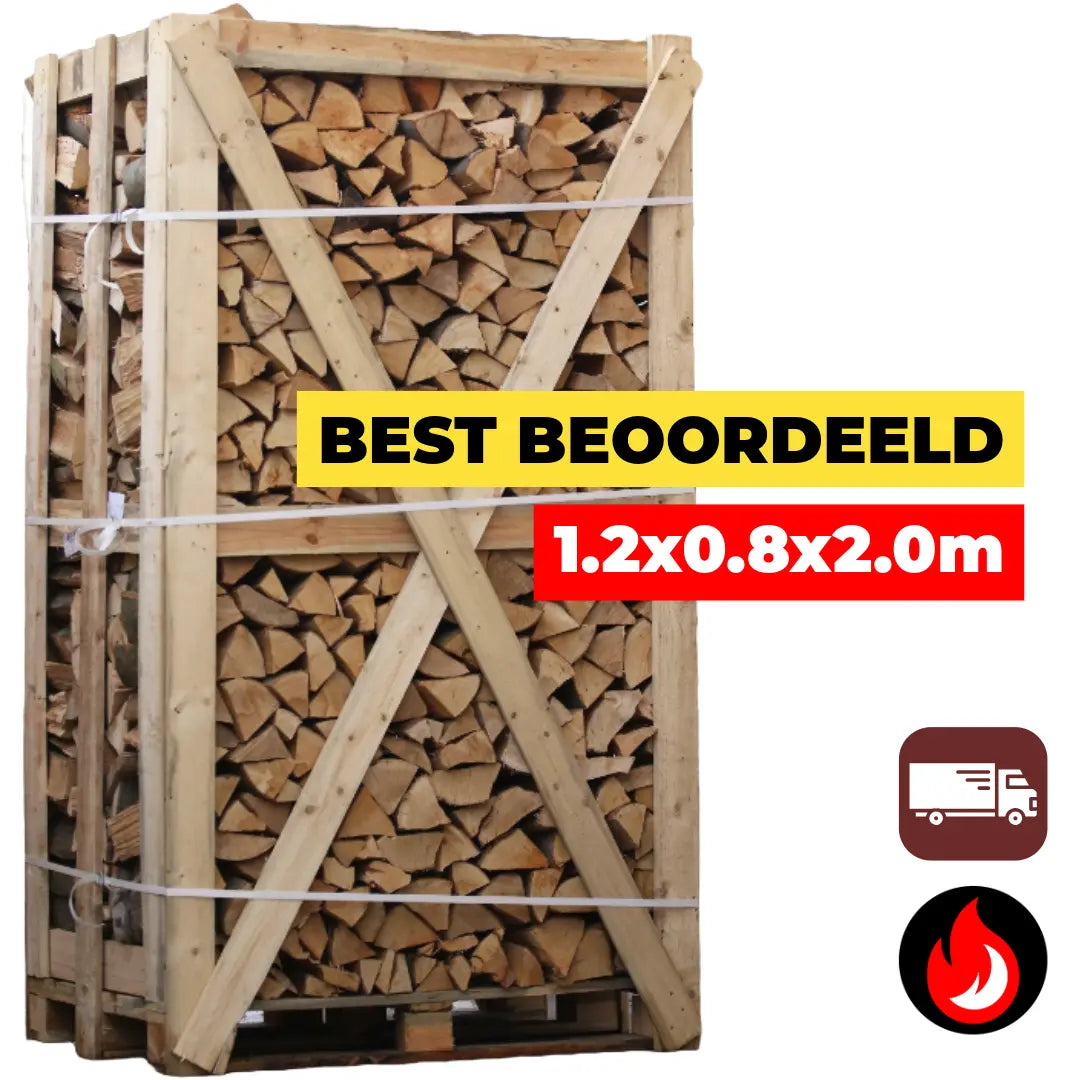 Grote Pallet Beuken Haardhout