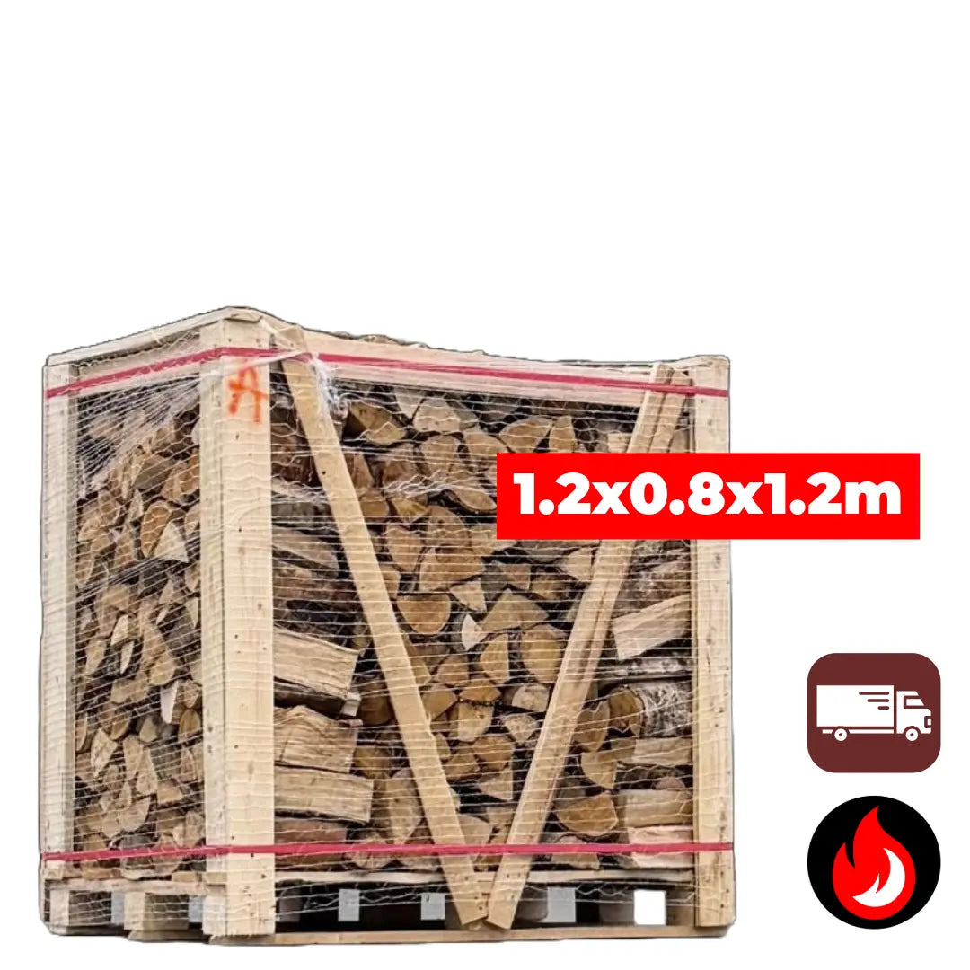 Kleine Pallet Berken Haardhout