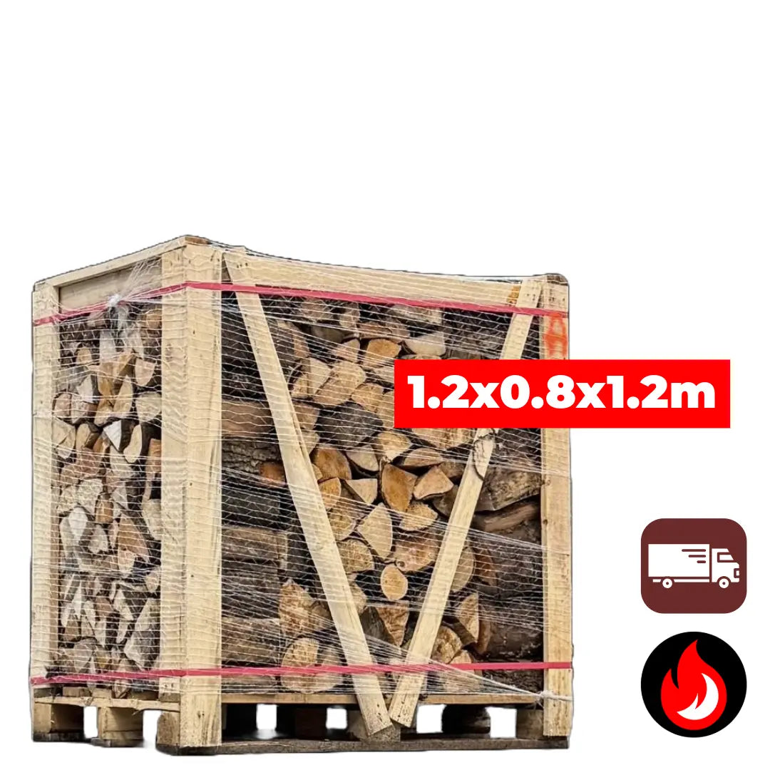 Kleine Pallet Elzen Haardhout