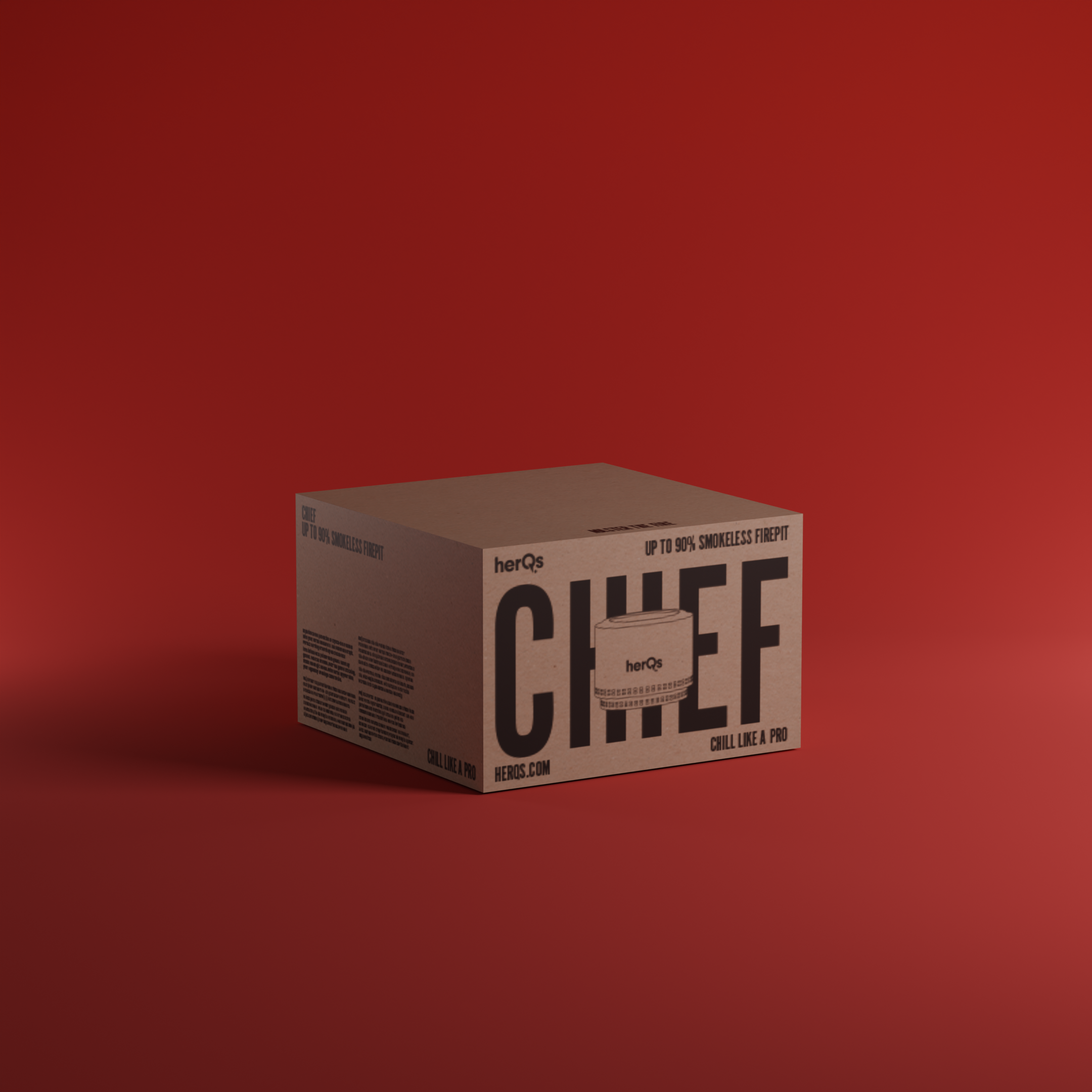 HerQs smokeless firepit chief