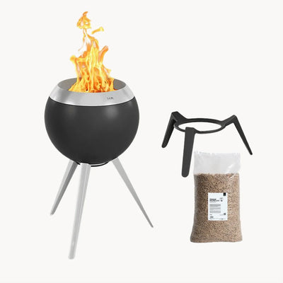 Höfats Moon 45 Rookvrije Vuurkorf Flex – Inclusief Gratis 15 kg Premium Pellets
