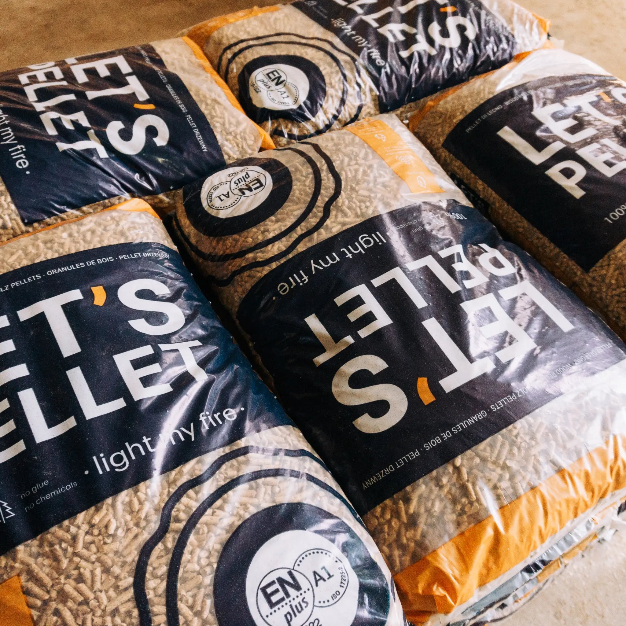 525 kg | Let's Pellet houtpellets | ENplus A1