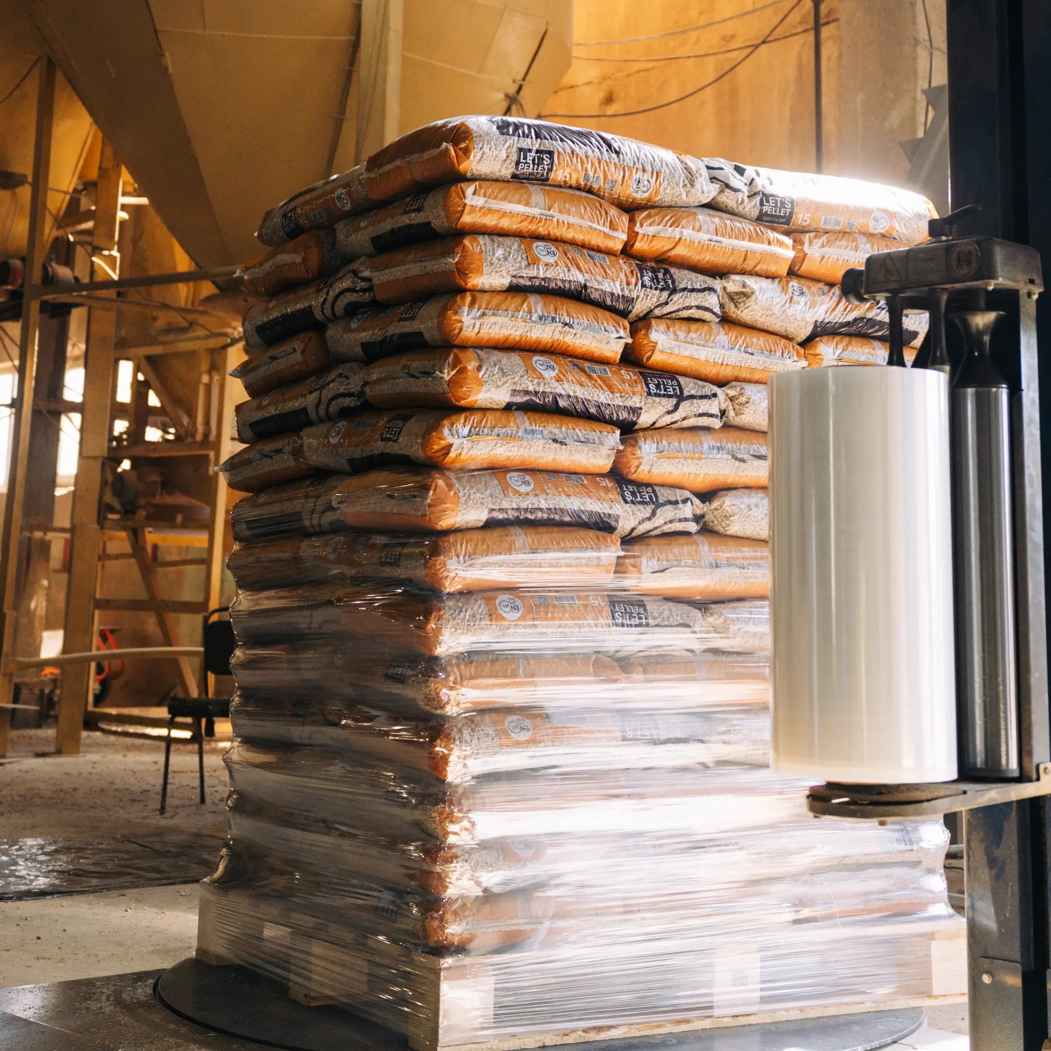 975 kg | Let's Pellet houtpellets | ENplus A1